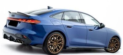 EXTENSION DE BECQUET DE COFFRE AUDI A5 III B10 BERLINE TYPE"3D GLOSS BLACK" (2025+)