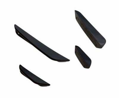 SPLITTERS "CANARDS" DE PARE CHOC AVANT AUDI RS3 8Y LIMOUSINE SEDAN PHASE 2 (2024+)