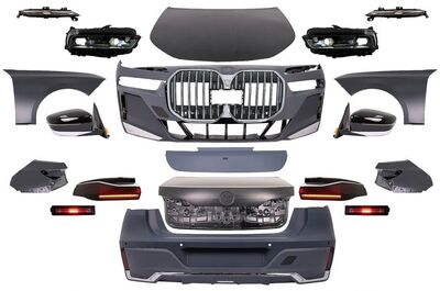KIT CARROSSERIE COMPLET BMW SERIE 7 F01 LOOK SERIE 7 G70 (2008/2015)