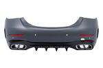 KIT CARROSSERIE COMPLET MERCEDES CLASSE C W205 BERLINE PHASE 2 LOOK CLASSE C W206 63AMG (03-2018/2021)