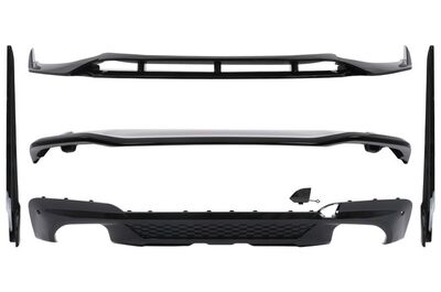 KIT CARROSSERIE BMW X3 G01 PACK M PHASE 1 look mp piano black finish (2018/06-2021)