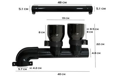 KIT CARROSSERIE COMPLET BMW SERIE 3 G20 PHASE 1 LOOK M3 G80 (2019/06-2022)