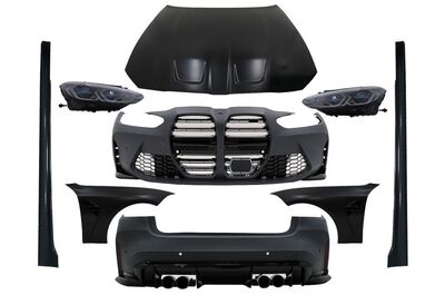 KIT CARROSSERIE COMPLET BMW SERIE 3 G20 PHASE 1 LOOK M3 G80 (2019/06-2022)