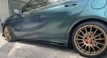 KIT CARROSSRIE MERCEDES CLASSE A W176 AMG LINE PHASE 2 PIANO BLACK FINISH  (09-2015/2018)