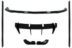 KIT CARROSSRIE MERCEDES CLASSE A W176 AMG LINE PHASE 2 PIANO BLACK FINISH  (09-2015/2018)