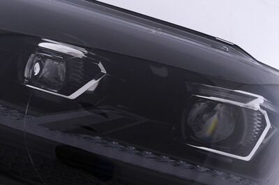 PHARES A LEDS FULL LEDS  "REAL DRL" BLACK EDITION VW BUS T5 FACELIFT VERSION 4 (avec feux de jour et clignotants DTS-Dynamic Turn Signal) (2010/2015)