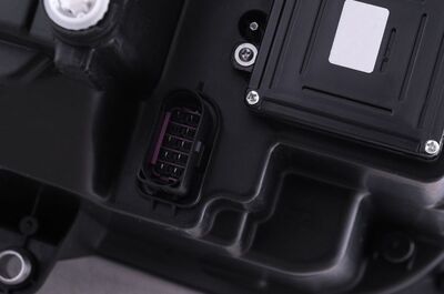 PHARES A LEDS FULL LEDS  "REAL DRL" BLACK EDITION VW BUS T5 FACELIFT VERSION 4 (avec feux de jour et clignotants DTS-Dynamic Turn Signal) (2010/2015)