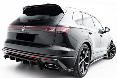 LAME DE PARE CHOC ARRIERE LOOK DIFFUSEUR VW TOUAREG III R LINE PHASE 2 "DTM LOOK" (2023+)