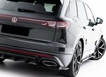 LAME DE PARE CHOC ARRIERE LOOK DIFFUSEUR VW TOUAREG III R LINE PHASE 2 "DTM LOOK" (2023+)