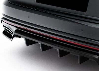 LAME DE PARE CHOC ARRIERE LOOK DIFFUSEUR VW TOUAREG III R LINE PHASE 2 "DTM LOOK" (2023+)