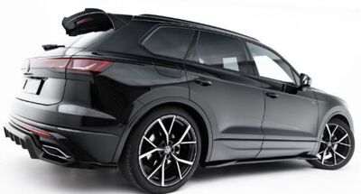 LAME DE PARE CHOC ARRIERE LOOK DIFFUSEUR VW TOUAREG III R LINE PHASE 2 "DTM LOOK" (2023+)