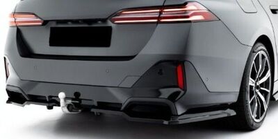 LAME DE PARE CHOC ARRIERE BMW SERIE 5 G60/G61 OU I5 G60/G61 PACK M (avec ou sans attelage) V1 (2023+)