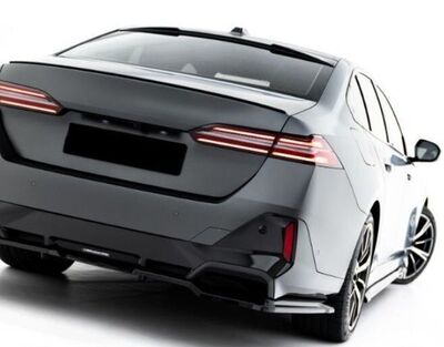 LAME DE PARE CHOC ARRIERE BMW SERIE 5 G60/G61 OU I5 G60/G61 PACK M (avec ou sans attelage) V1 (2023+)
