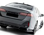 LAME DE PARE CHOC ARRIERE BMW SERIE 5 G60/G61 OU I5 G60/G61 PACK M (avec ou sans attelage) V1 (2023+)