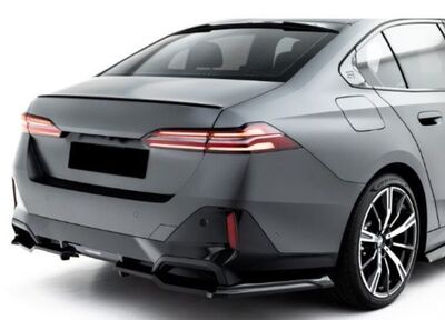 LAME DE PARE CHOC ARRIERE BMW SERIE 5 G60/G61 OU I5 G60/G61 PACK M (avec ou sans attelage) V1 (2023+)