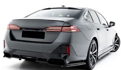 LAME DE PARE CHOC ARRIERE BMW SERIE 5 G60/G61 OU I5 G60/G61 PACK M (avec ou sans attelage) V1 (2023+)