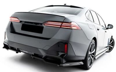 LAME DE PARE CHOC ARRIERE BMW SERIE 5 G60/G61 OU I5 G60/G61 PACK M (avec ou sans attelage) V1 (2023+)