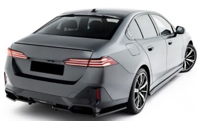 LAME DE PARE CHOC ARRIERE BMW SERIE 5 G60/G61 OU I5 G60/G61 PACK M (avec ou sans attelage) V2 (2023+)