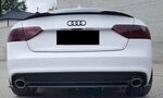 SPLITTERS DE PARE CHOC ARRIERE AUDI A5 S LINE COUPE/CABRIOLET OU SPORTBACK PHASE 2 MX (2012/2015)