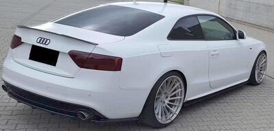 SPLITTER CENTRAL DE PARE CHOC ARRIERE AUDI A5 S LINE PHASE 2 V2 "DTM LOOK" (2011/2016)