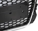 CALANDRE TYPE RS AVEC CONTOUR CHROME POUR AUDI A3 TYPE 8P PHASE 2 FACELIFT V3 (06-2008/2012)