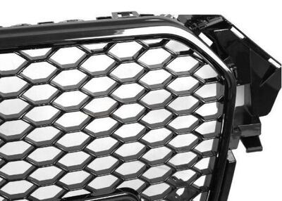 CALANDRE TYPE RS4 FULL BLACK AUDI A4/S4 B8 FACELIFT (2012/2015)