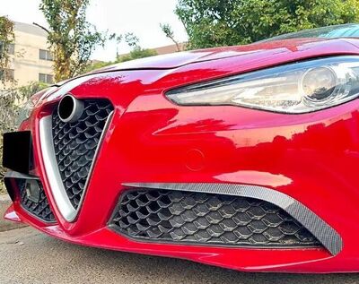 SPLITTERS DE PARE CHOC AVANT ALFA ROMEO GIULIA STANDARD (2017+)