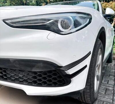 SPLITTERS "KNIFE" DE PARE CHOC AVANT ALFA ROMEO STELVIO STANDARD (2017+)