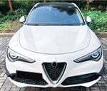 SPLITTERS "KNIFE" DE PARE CHOC AVANT ALFA ROMEO STELVIO STANDARD (2017+)