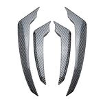 SPLITTERS "KNIFE" DE PARE CHOC AVANT ALFA ROMEO STELVIO STANDARD (2017+)