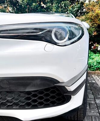SPLITTERS "KNIFE" DE PARE CHOC AVANT ALFA ROMEO STELVIO STANDARD (2017+)