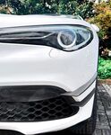 SPLITTERS "KNIFE" DE PARE CHOC AVANT ALFA ROMEO STELVIO STANDARD (2017+)