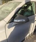 COQUES DE RETROS GLOSS BLACK "HORN DESIGN" SEAT LEON IV PHASE 1 (2020+) CUPRA LEON PHASE 1 (2020+) CUPRA FORMENTOR PHASE 1 (2020+)