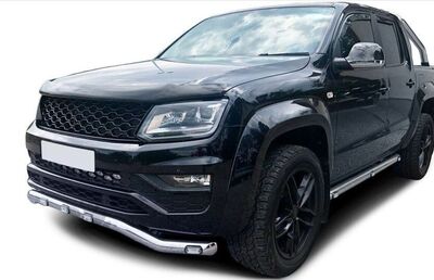 CALANDRE SANS SIGLE PIANO BLACK LOOK RS VW AMAROK MK1 (2010/2022)