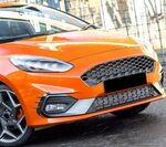 SPLITTERS "KNIFE" DE PARE CHOC AVANT FORD FIESTA MK8 ST OU ST LINE PHASE 1 (2018/2021)