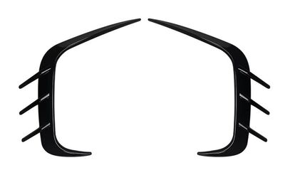 SPLITTERS "KNIFE" DE PARE CHOC AVANT FORD FIESTA MK8 ST OU ST LINE PHASE 1 (2018/2021)