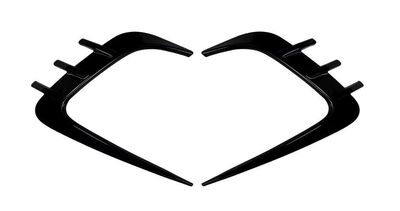 SPLITTERS "KNIFE" DE PARE CHOC ARRIERE FORD FIESTA MK8 ST OU ST LINE (2018/2024)