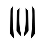 SPLITTERS "CANARDS" DE PARE CHOC AVANT FORD FIESTA MK8 ST OU ST LINE PHASE 1 VERSION 4 (2018/2021)