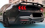 SPILITTER CENTRAL DE PARE CHOC ARRIERE EN ABS FORD MUSTANG MK7 GT PHASE 1 (2023+)