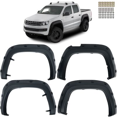 JEU D'EXTENSIONS D'AILES AVANT/ARRIERE VW AMAROK MK1 PHASE 1 (2010/2016)