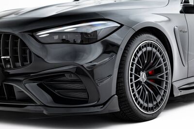 SPLITTERS "CANARDS" DE PARE CHOC AVANT MERCEDES CLE COUPE/CABRIOLET C236 53AMG PHASE 1 (2023+)