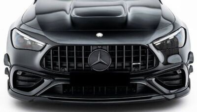 SPLITTERS "CANARDS" DE PARE CHOC AVANT MERCEDES CLE COUPE/CABRIOLET C236 53AMG PHASE 1 (2023+)