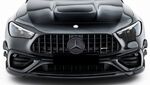 SPLITTERS "CANARDS" DE PARE CHOC AVANT MERCEDES CLE COUPE/CABRIOLET C236 53AMG PHASE 1 (2023+)