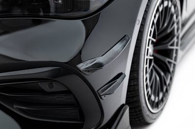 SPLITTERS "CANARDS" DE PARE CHOC AVANT MERCEDES CLE COUPE/CABRIOLET C236 53AMG PHASE 1 (2023+)