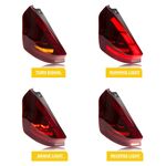 FEUX A LEDS FORD FIESTA MK7 AVEC CLIGNOTANTS DEFILANTS DTS -DYNAMIC TURN SIGNAL- (2008/2017)