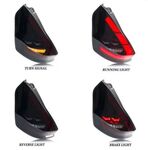 FEUX A LEDS FORD FIESTA MK7 AVEC CLIGNOTANTS DEFILANTS DTS -DYNAMIC TURN SIGNAL- (2008/2017)