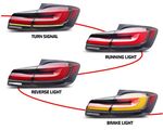 FEUX A LEDS BMW SERIE S F10 AVEC FONCTION DTS -DYNAMIC TURN SIGNAL - LOOK SERIE 5 G30 (2010/2017)
