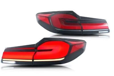 FEUX A LEDS FULL LEDS BMW SERIE 5 G30 PHASE 1 AVEC FONCTION DTS -DYNAMIC TURN SIGNAL -LOOK LCI (2017/10-2020)