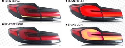 FEUX A LEDS FULL LEDS BMW SERIE 5 G30 PHASE 1 AVEC FONCTION DTS -DYNAMIC TURN SIGNAL -LOOK LCI (2017/10-2020)