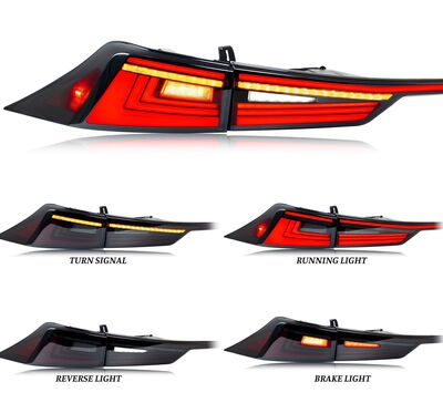 FEUX A LEDS FULL LEDS Lexus IS XE30 (IS250 IS350 ISF IS200t IS300) AVEC FONCTION DTS - DYNAMIC TURN SIGNAL - (2013/2020)